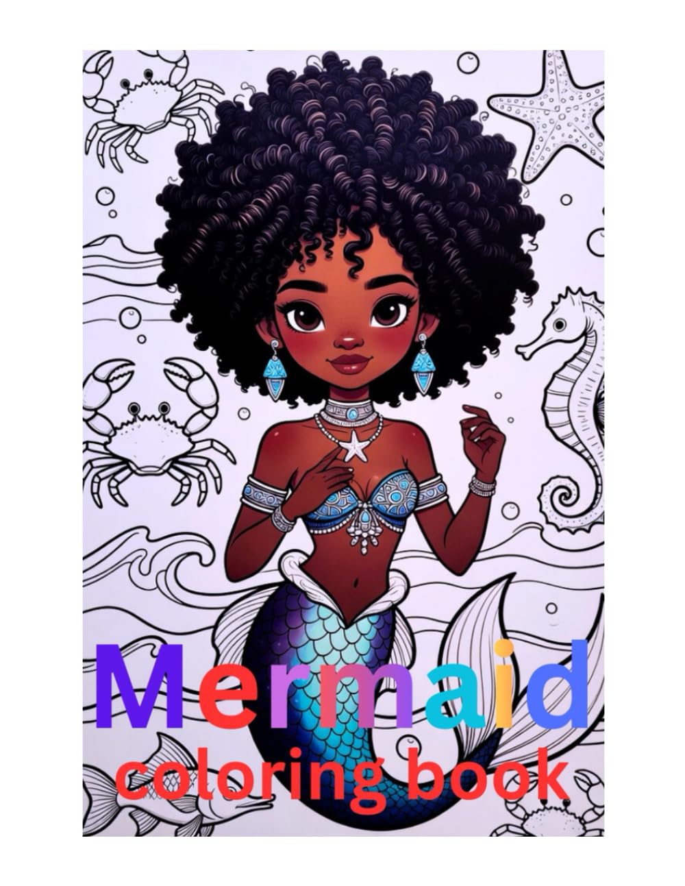 Mermaid Coloring Book: Coloring Book
