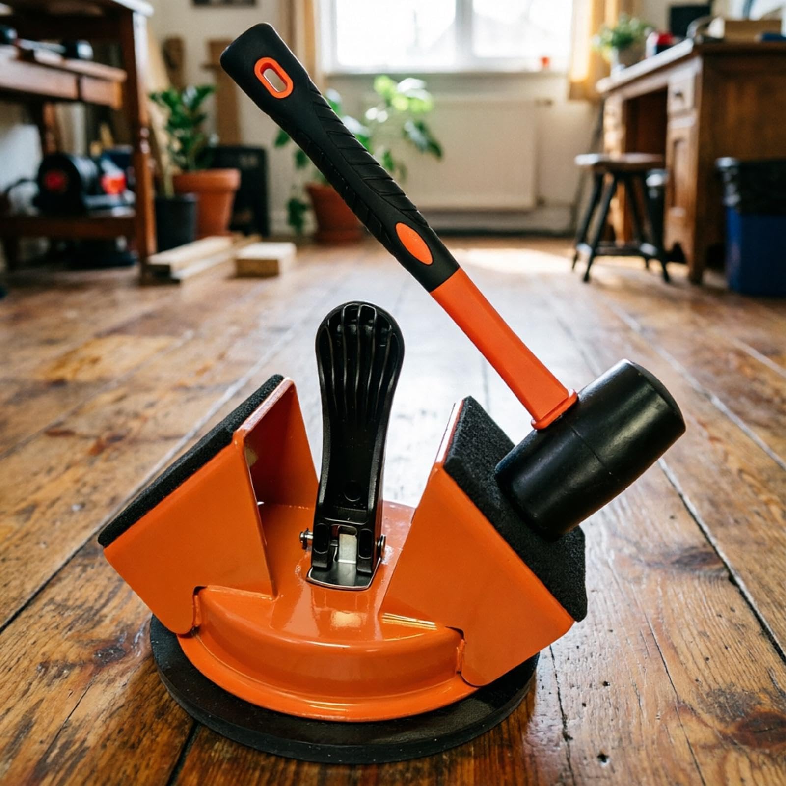 Herramienta para Suelos Reparación rápida | Kit Reparación Suelos Con De Vacío Para Madera Baldosas LVP Madera Dura Lechada Terraza Tablón Baño Mejoras Del Hogar