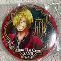 ONEPIECE ワンピース プリン サンジ ウエディング BIG缶バッジ ONE PIECE ワンピース サンジ BIG缶バッジ ウエディング 輩缶