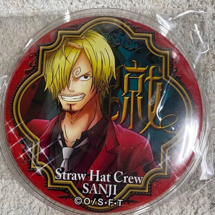 ONEPIECE サンジ 缶バッジ Amazon.co.jp: ONE PIECE ワンピース 輩缶バッジ サンジ 缶