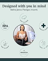 Vista 9 de Insertos de brida para extractores de leche – Silicona – Convertir 0.945 in a 0.512 in – Reemplazo de piezas de bomba – Compatible con Spectra