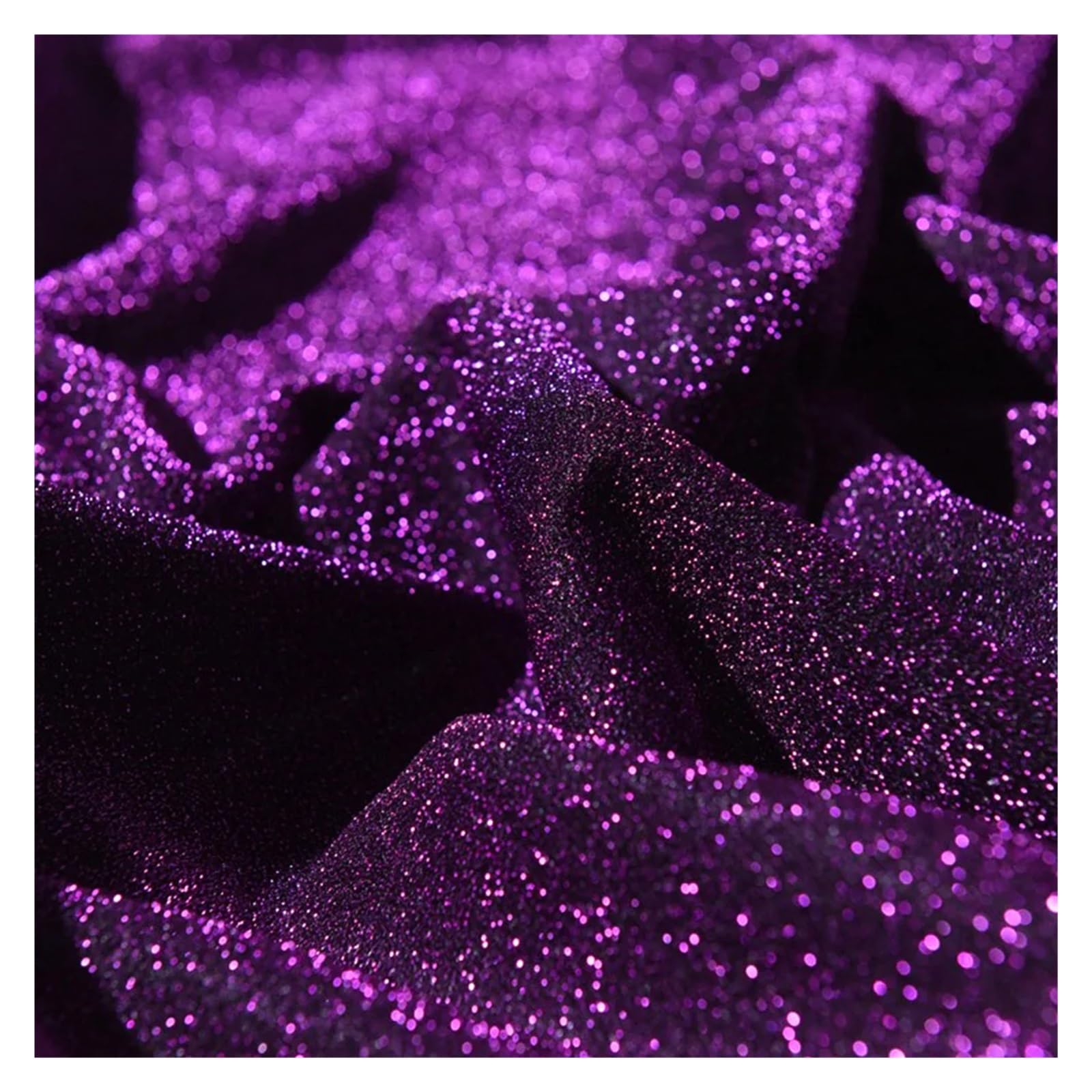 Tejidos metalizados brillantes, Tela elástica de punto con purpurina brillante, multicolor, 50 cm x 150(Red)