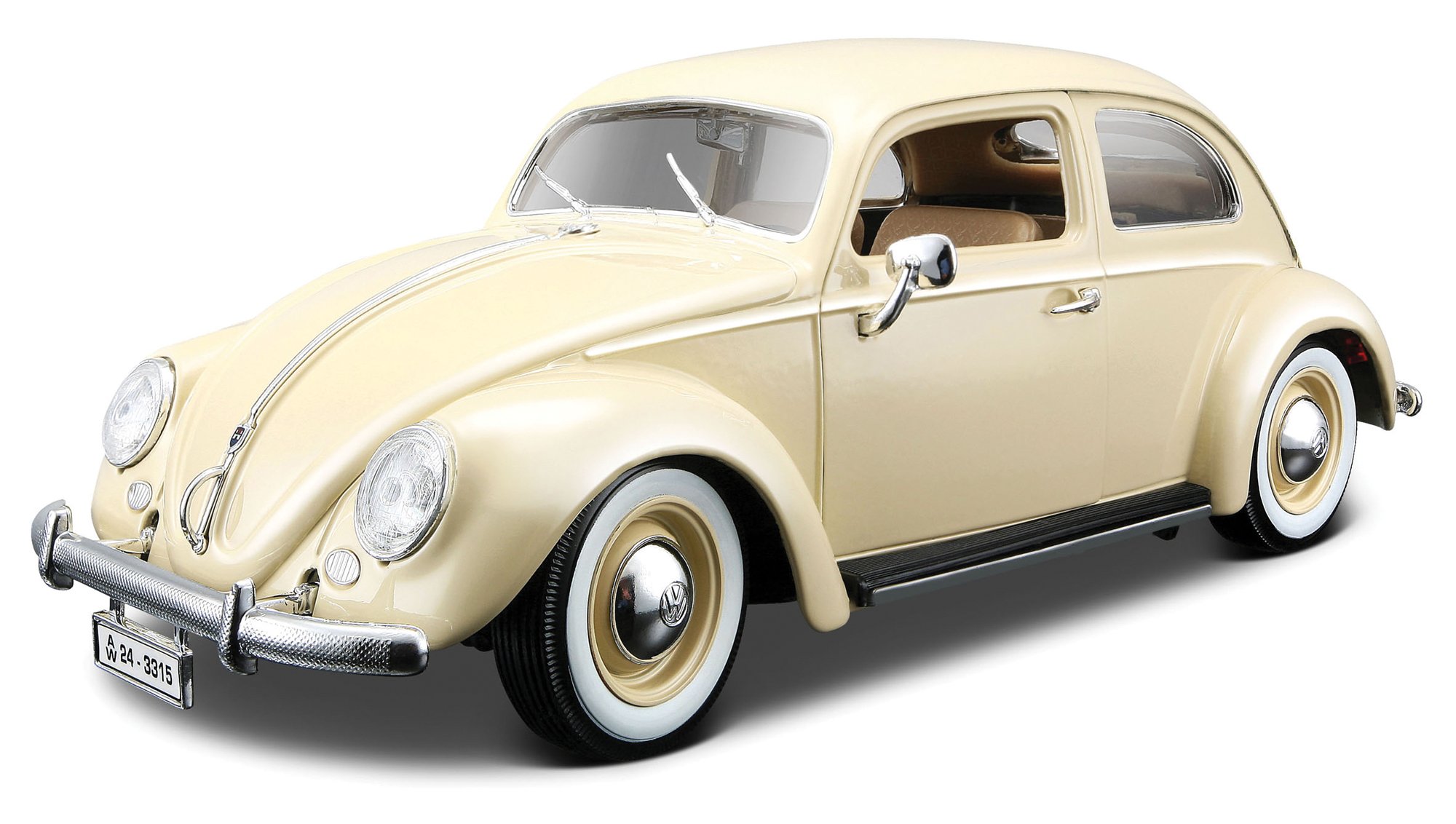 Bburago 1/18 フォルクスワーゲン・カーファー (1955) ビートル Bburago 1:18 1955 Volkswagen Kafer-Beetle Alloy Classic Car