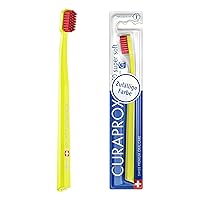 Vista 1 de Curaprox CS 3960 Cepillo de dientes súper suave, cuidado de encías y dientes para adultos, filamentos Curen® súper suaves para una limpieza suave