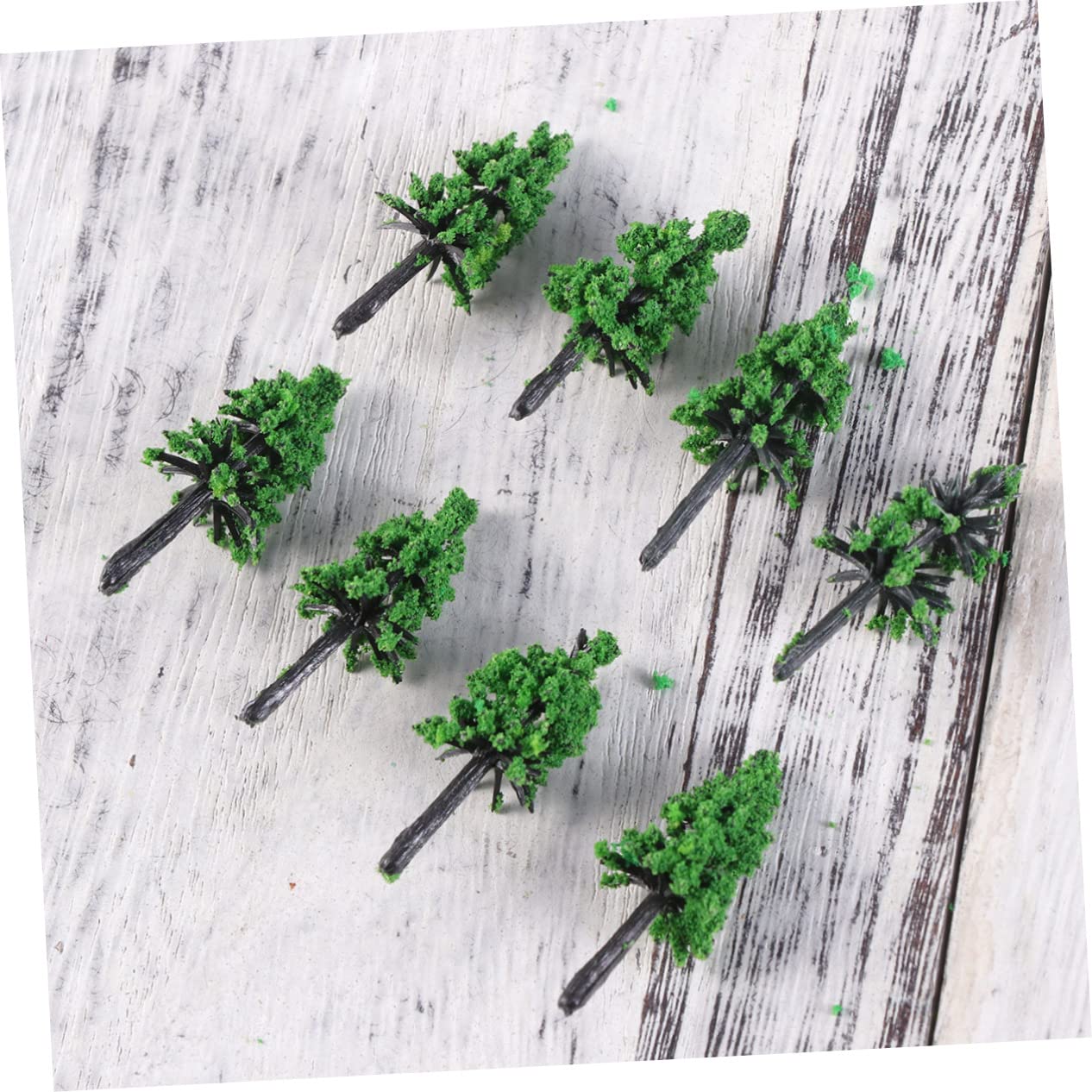 Ciieeo 150piezas Árboles para Diorama y Paisaje Diseño Realista para Escenografía De y Maquetas Aleatorios