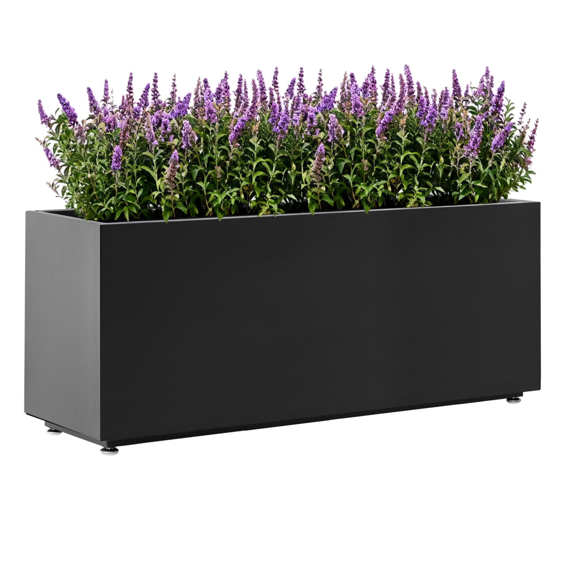 40Wx12Dx16H Galvanized Steel Planter