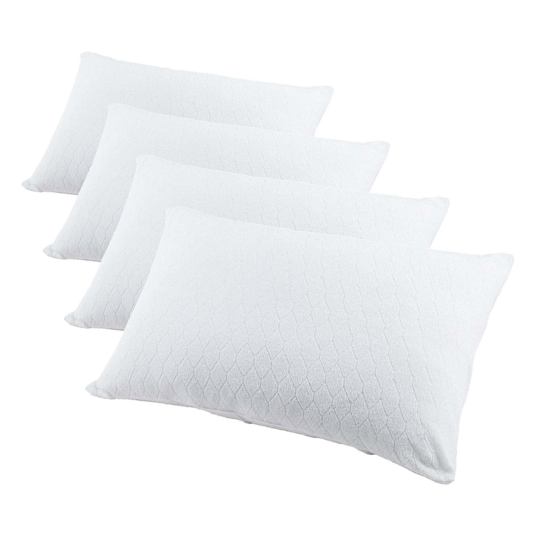 Caleffi Buonanotte Copriguanciale, Jersey, Unica, Standard, 21371 (Confezione da 4)
