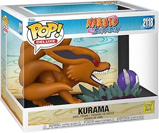 Comprar Funko Pop! Deluxe: Naruto Shippuden - Kurama - Glow in The Dark - Figura de Vinilo Coleccionable - Idea de Regalo - Mercancía Oficial - Juguetes para niños y Adultos