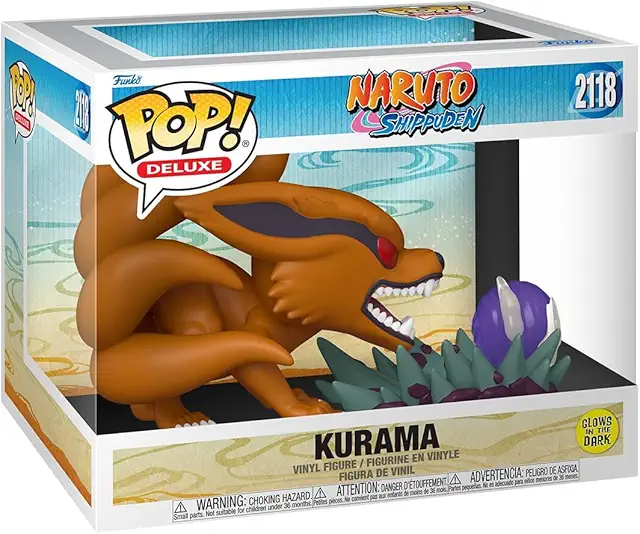 Funko Pop! Naruto Shippuden Kurama Figurine Brille Dans Le Noir - Collection