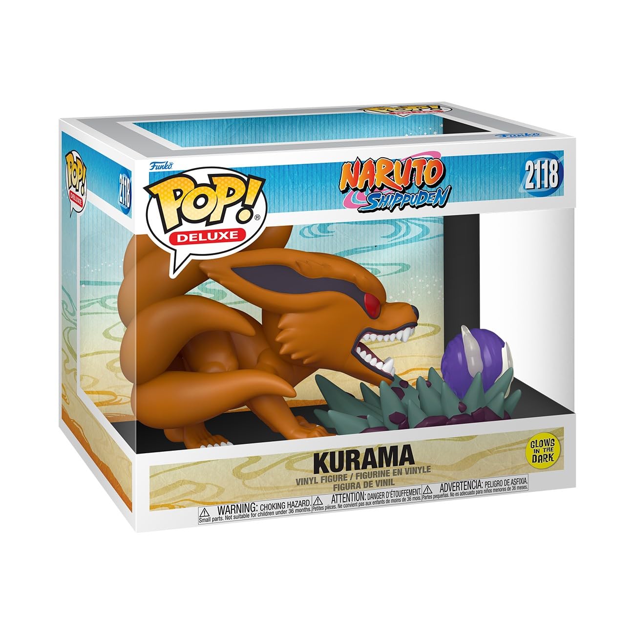 Amazon.com: Funko Pop! Deluxe: Naruto: Shippuden - Kurama