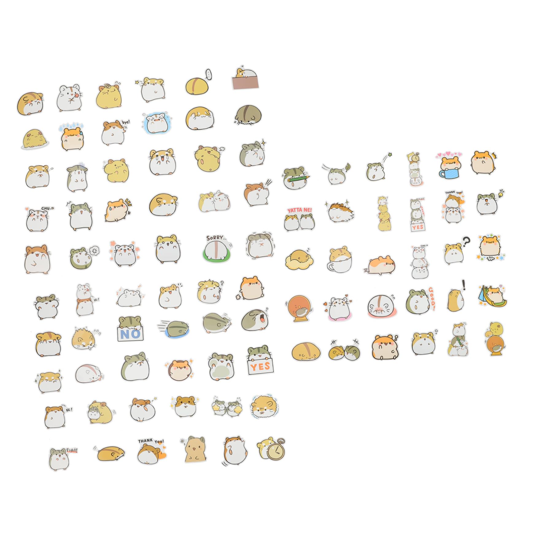 NUOBESTY 3 Set Adesivi Per Laptop Cartone Stickers Decorativi Per Scrapbooking E Facili Applicare Su Laptop Taccuini E Altri Oggetti 200 Pezzi*3