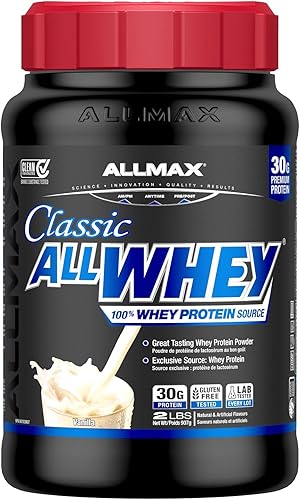 Miniatura 13 de ALLMAX Nutrition AllWhey Classic Whey proteína de suero de leche, vainilla francesa, 5 libras