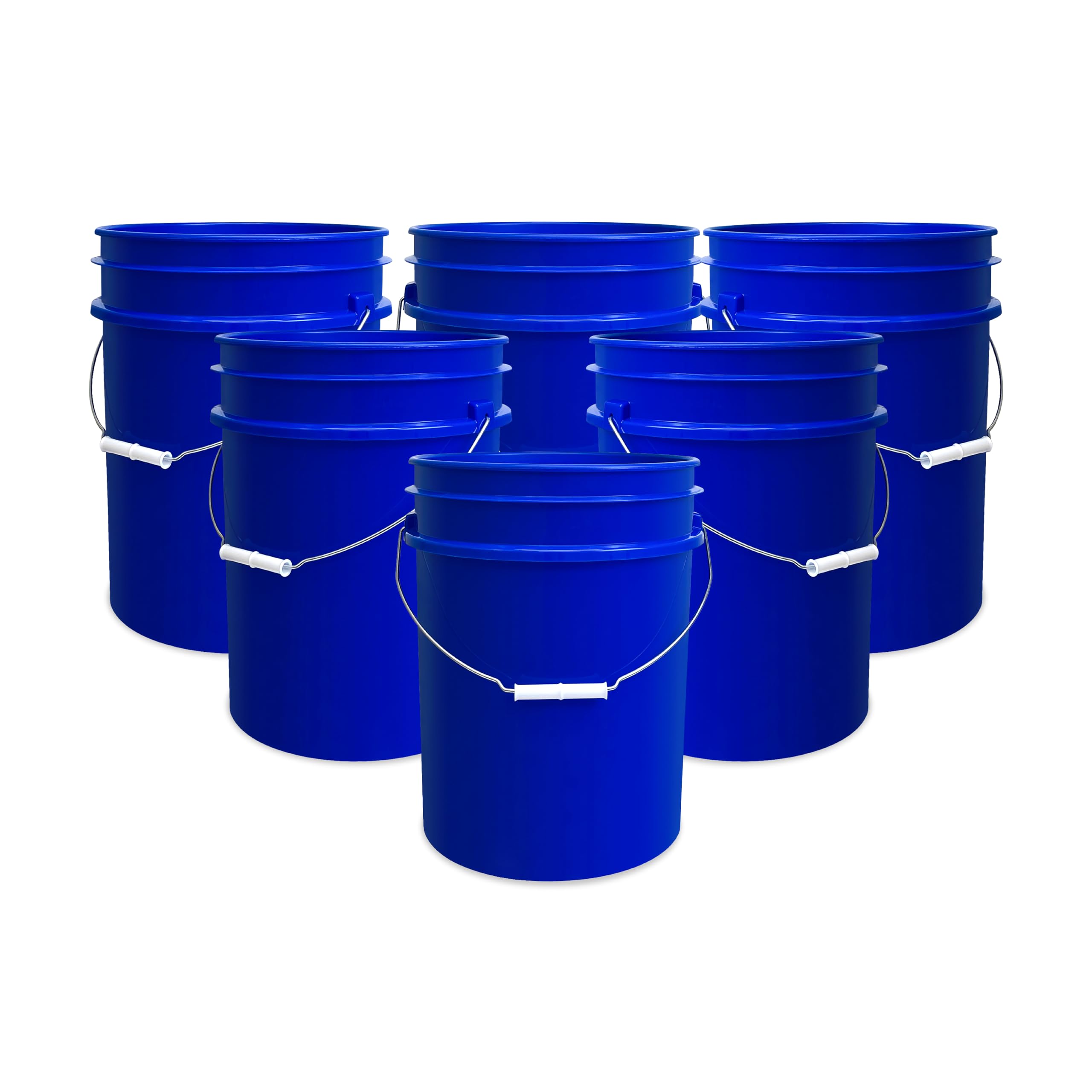 5 Gallon Bucket Only | Made in USA | Food Grade | Durable 90 Mil ...