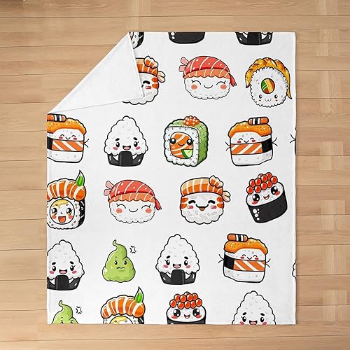 Vista 73 de Manta de cama de arte abstracto Grunge para niños, color verde azulado y naranja, manta de forro polar desordenada con pintura de óxido, manta Multi