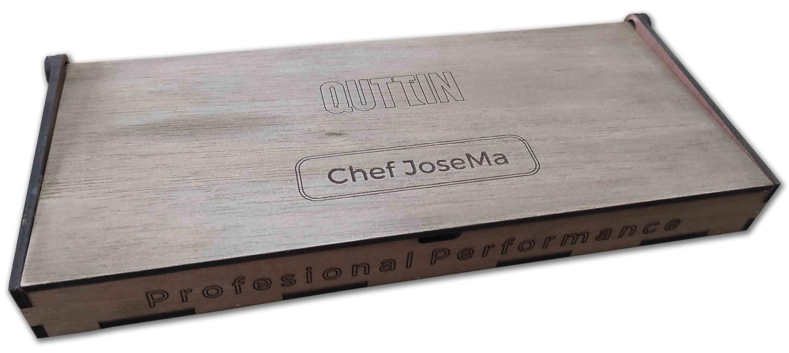 Quttin BULL Set 3 Cuchillos Cocina Profesionales