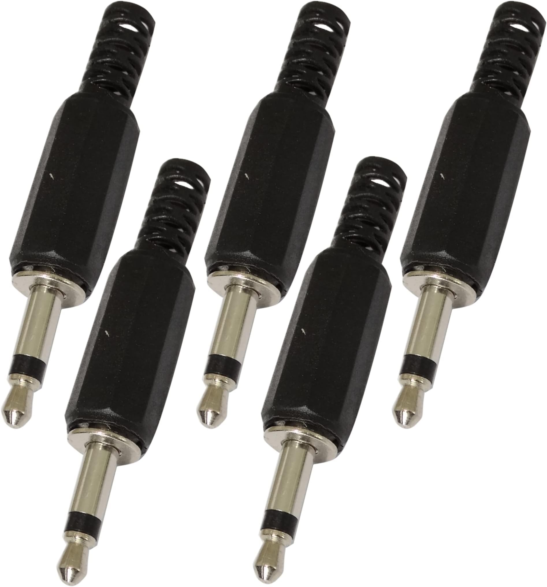 Lot De 2 Fiches Jack 6,35 Mm Mono Mâle à Souder REAN NYS203 - Neuves