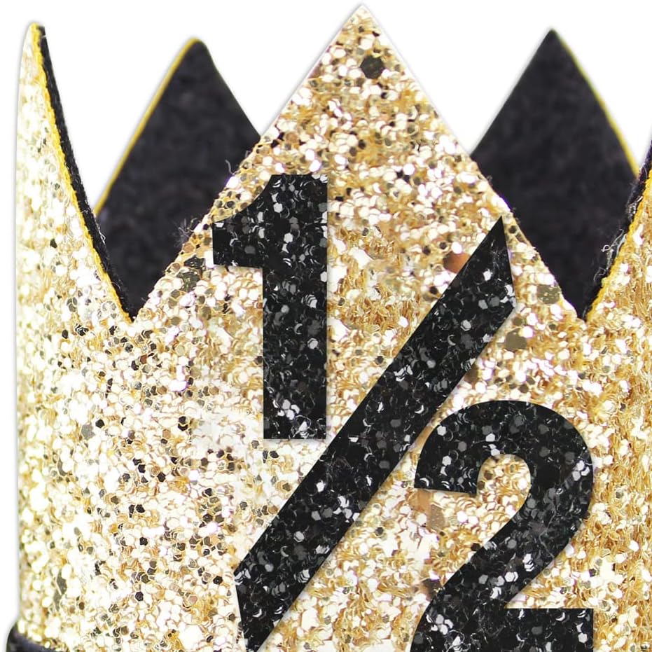 Baby 1/2 st Birthday Hat, Birthday Party Decorations, Kids Party Props Shooting, Party Supplies… image 2