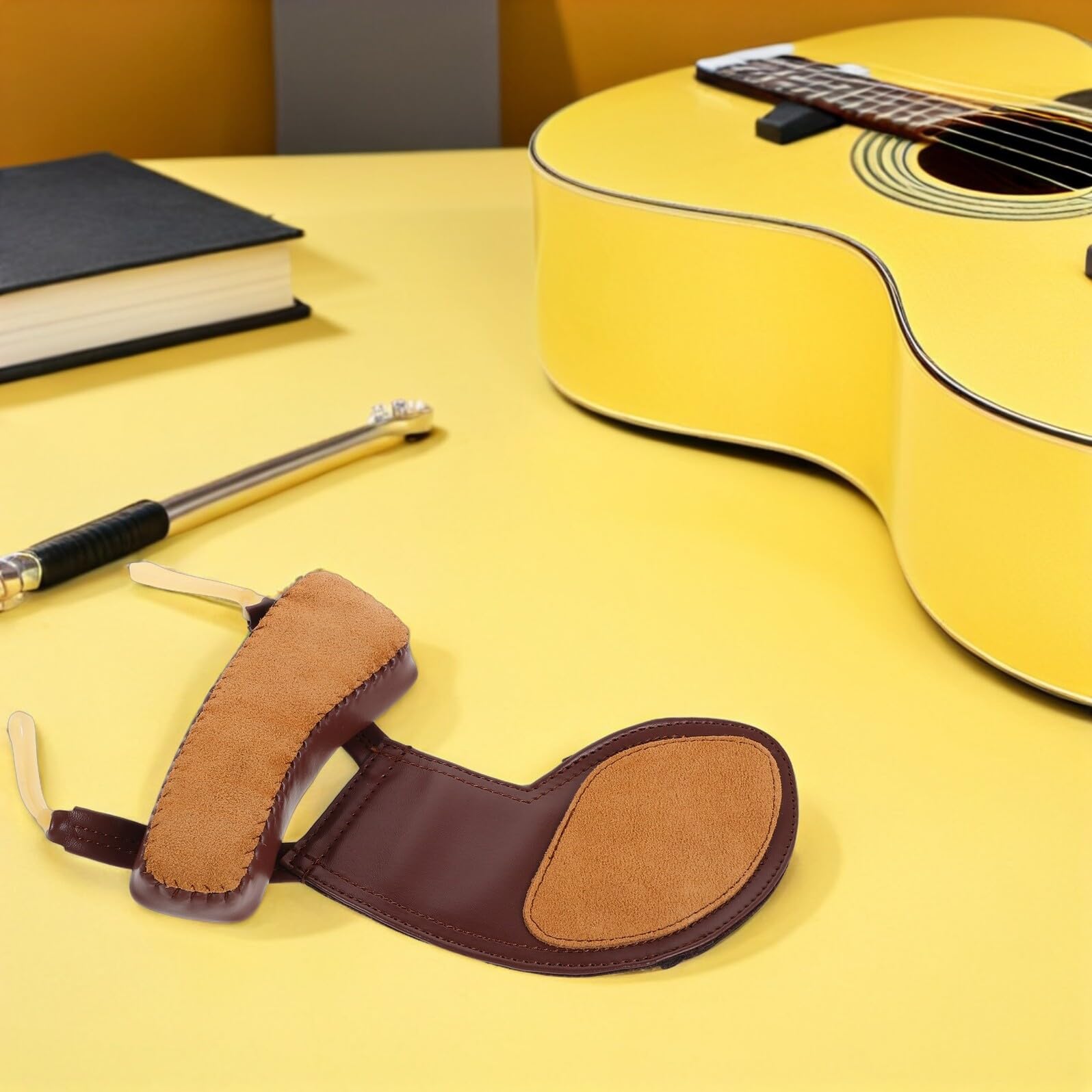 2 Piezas Almohadillas para Mentonera y Hombro de Violín Algodón y Piel de Oveja Antideslizantes Cojín Protector Ergonómico para Práctica y Conciertos