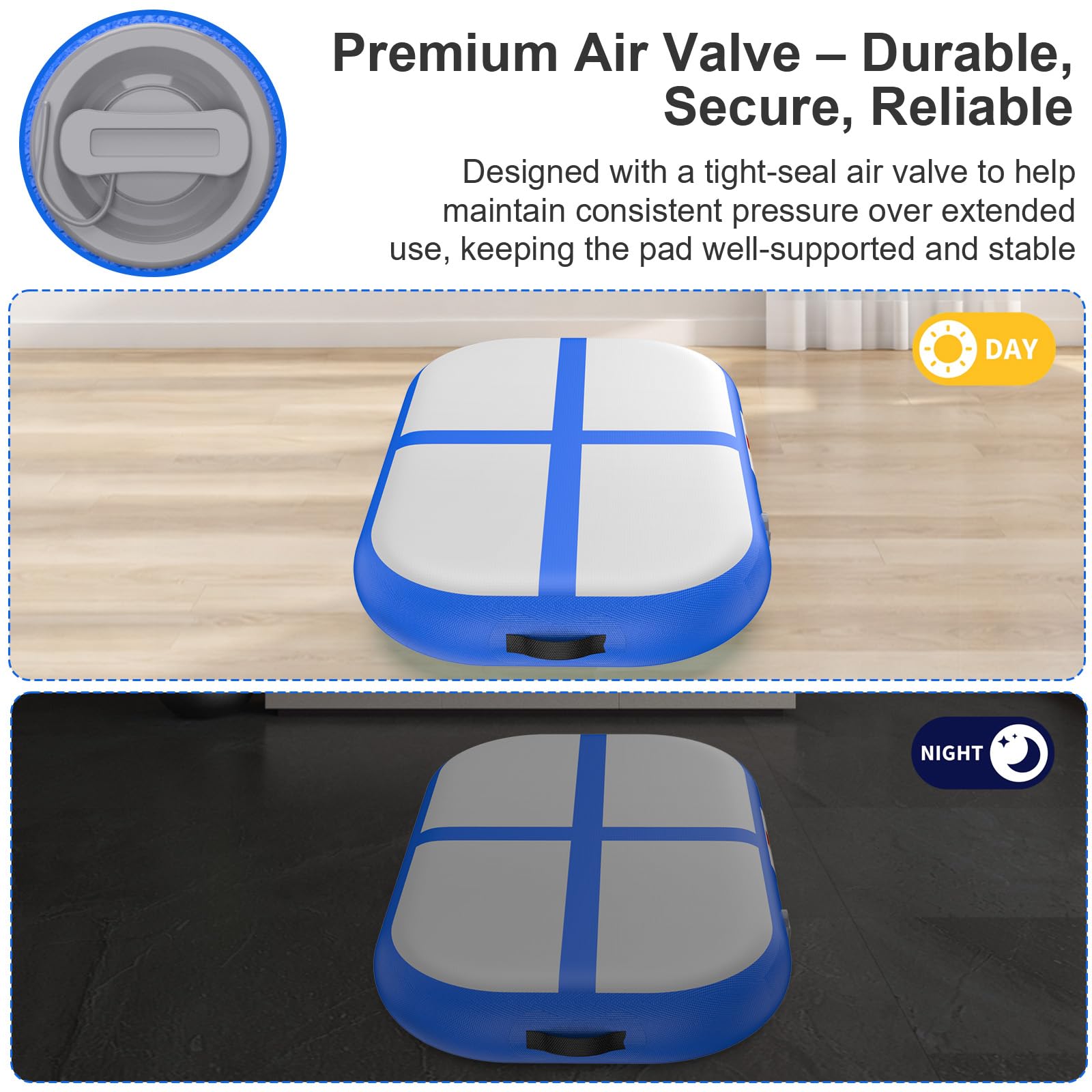 Aufblasbare Turnmatte 95 x 60 cm