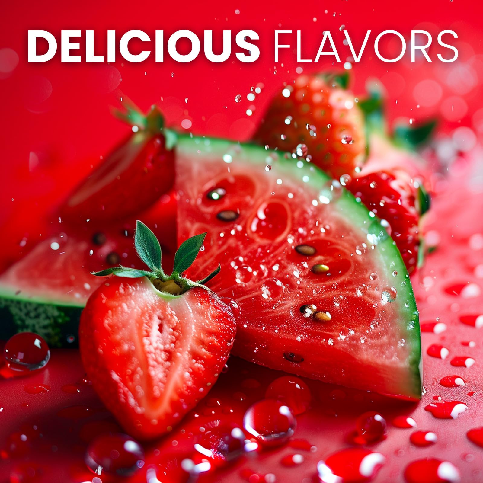 Electrolyte Energy Drink Powder Packets - Strawberry Watermelon, 30 Ct — Amazon image 2