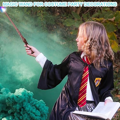 Miniatura 3 de Jerify 20 varitas mágicas iluminadas para niños, varita de mago, varita de juguete iluminadora de sonido, varita de bruja de 14.6 pulgadas para