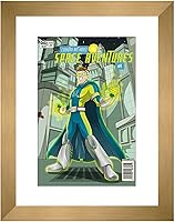 Vista 83 de Marco de cómic negro mate Para cómics publicados entre 1986 y el día actual (marco de madera maciza de cómic de la Edad Dorada), hecho