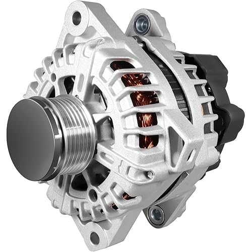 150A New Alternator Replacement for 2014 Hyundai Sonata, 2013-2016 Santa Fe Sport, 2014-2015 Kia Optima, 2012-2014 Sorento, 2.0L 2.4L, 37300-2G800, 37300-2G850, 37300-2G855, 37300-2G950, 11710N