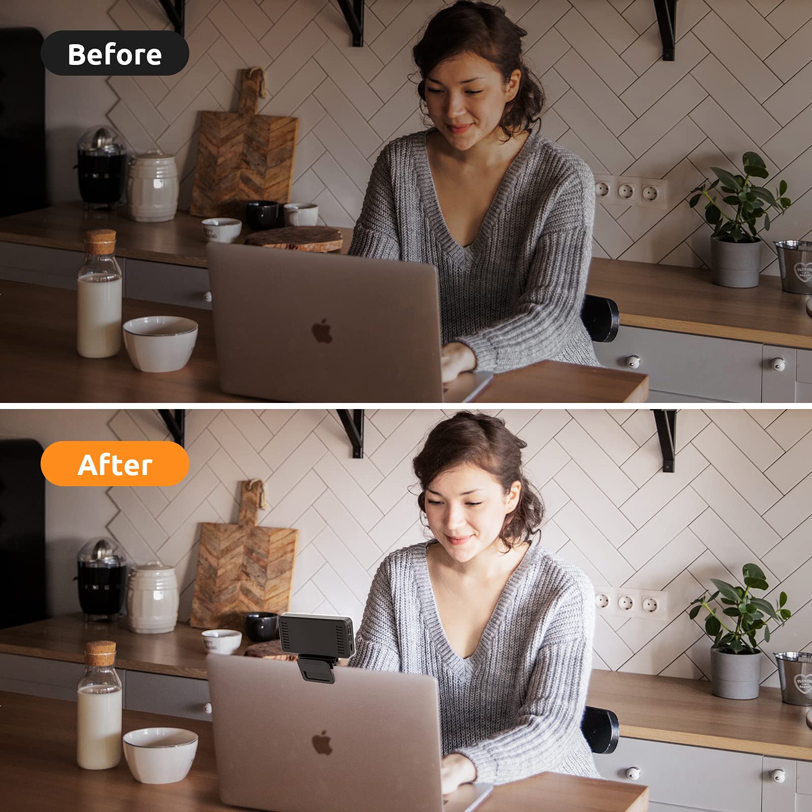 Buy Video Conference Lighting,Wireless Video Light for Zoom Meeting