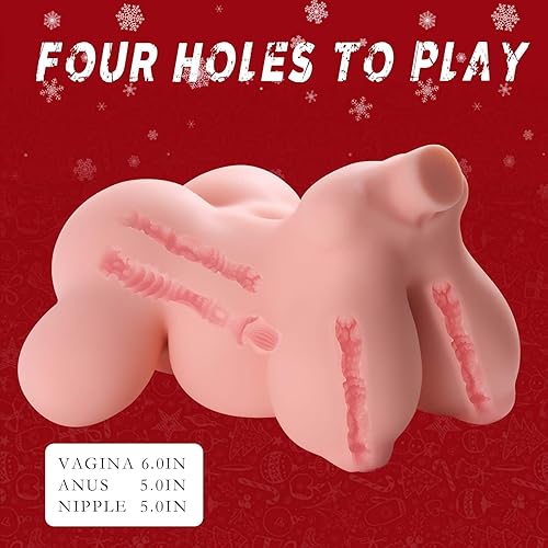 Miniatura 7 de Muñecas sexuales de 2.4 libras para hombres, masturbador masculino para hombre, prolapso realista de coño, mujer embarazada, torso femenino,