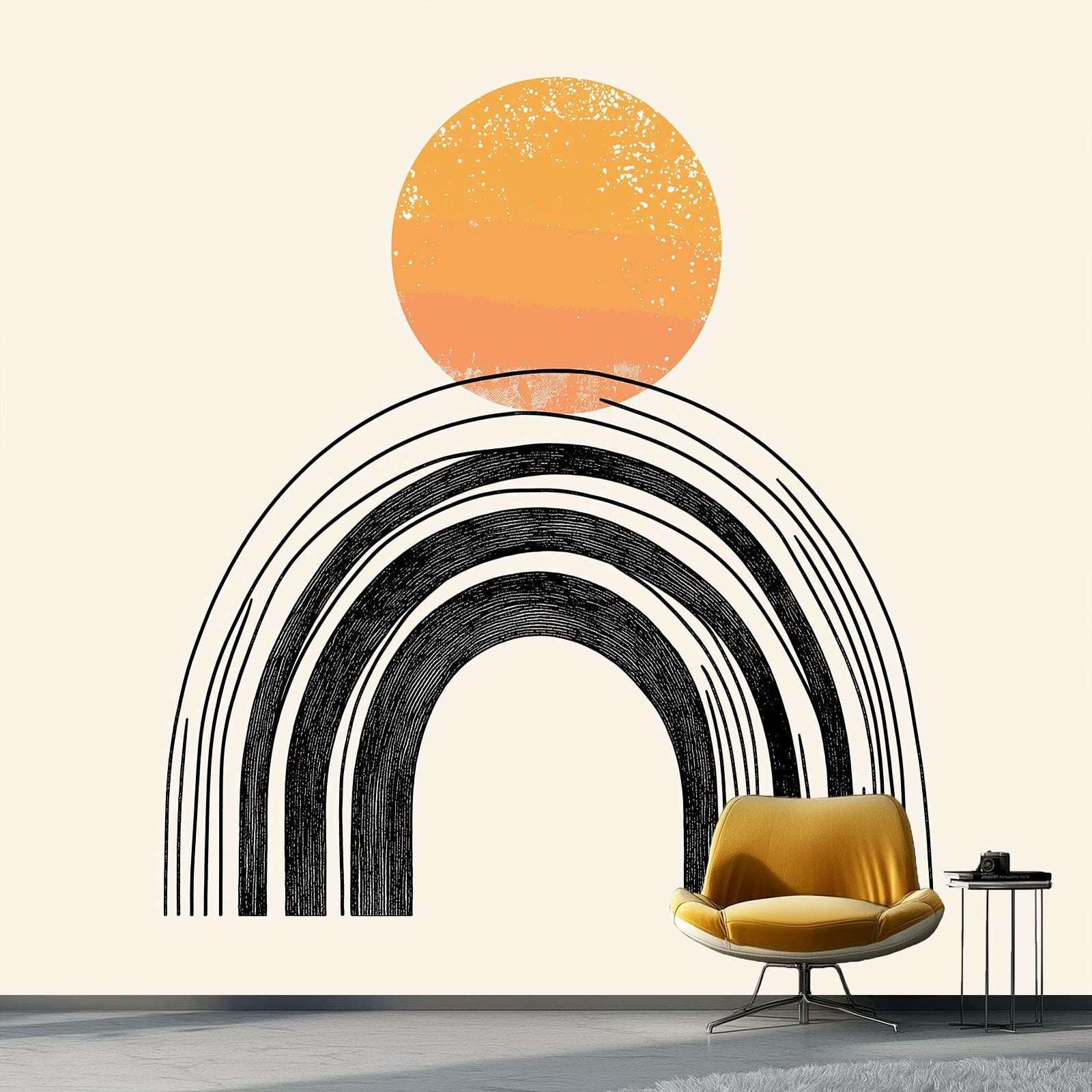 Fototapety Czeskie Zachód Słońca - Tapeta z włókniny, wodoodporna i oddychająca - Dekoracja ścienna do salonu, sypialni, biura - 400 x 280 cm, kolor