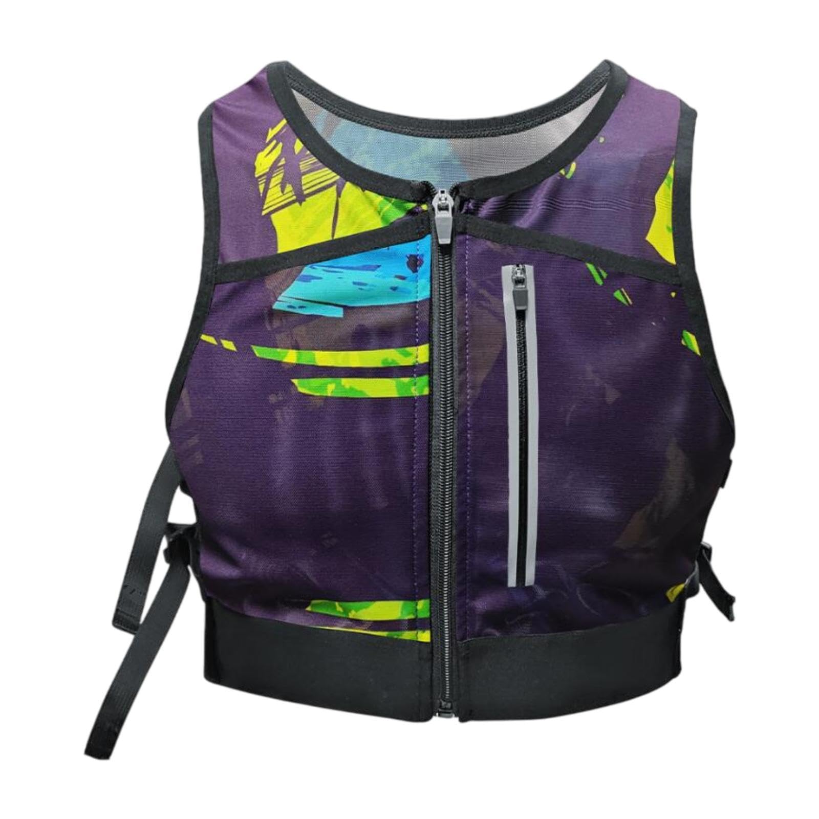 HEAVENGLOW Running Vest Reflective Vest Men Women for Hiking Motorcycling Night Walking Deep Purple | Vests | Cycling Clothing | Cycling-image-14