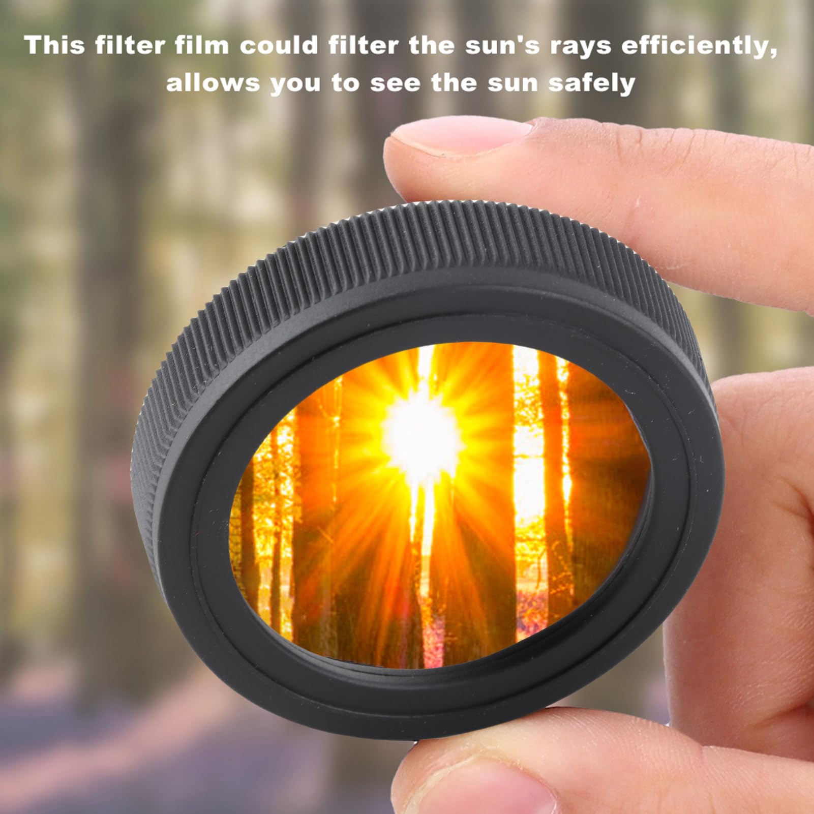 Filtre à Film Solaire Amélioré Pour Télescope 104-130mm - Réduit Lumière Et Rayonnements, Observation Solaire Sûre