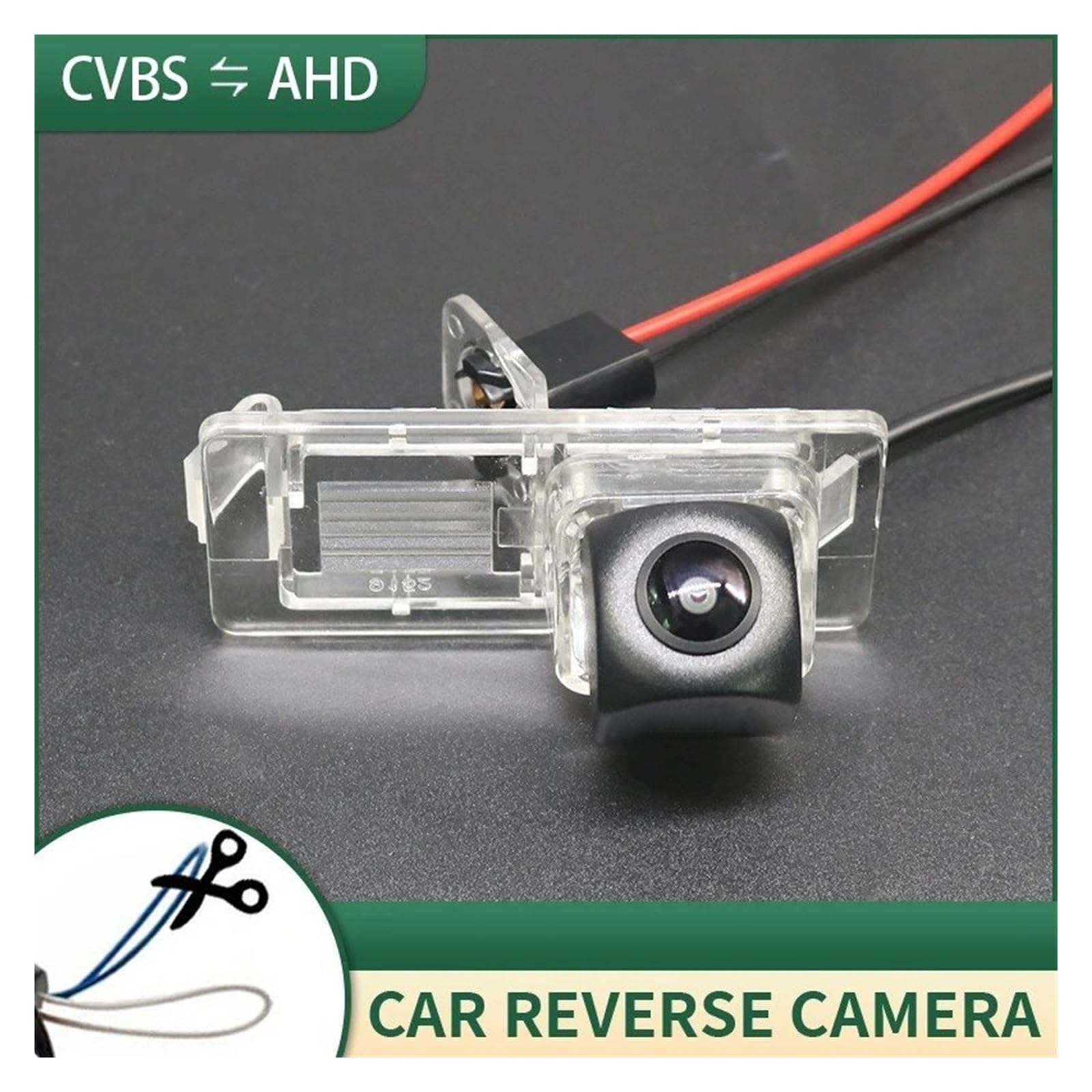 Cámaras de Marcha atrás Cámara Visión Trasera para Coche con Visión Nocturna CCD/AHD 170° para Megane 2 II 3 para III 2002~2015 para Master 2010~2015 cámara Trasera(Dynamic Trajectory)