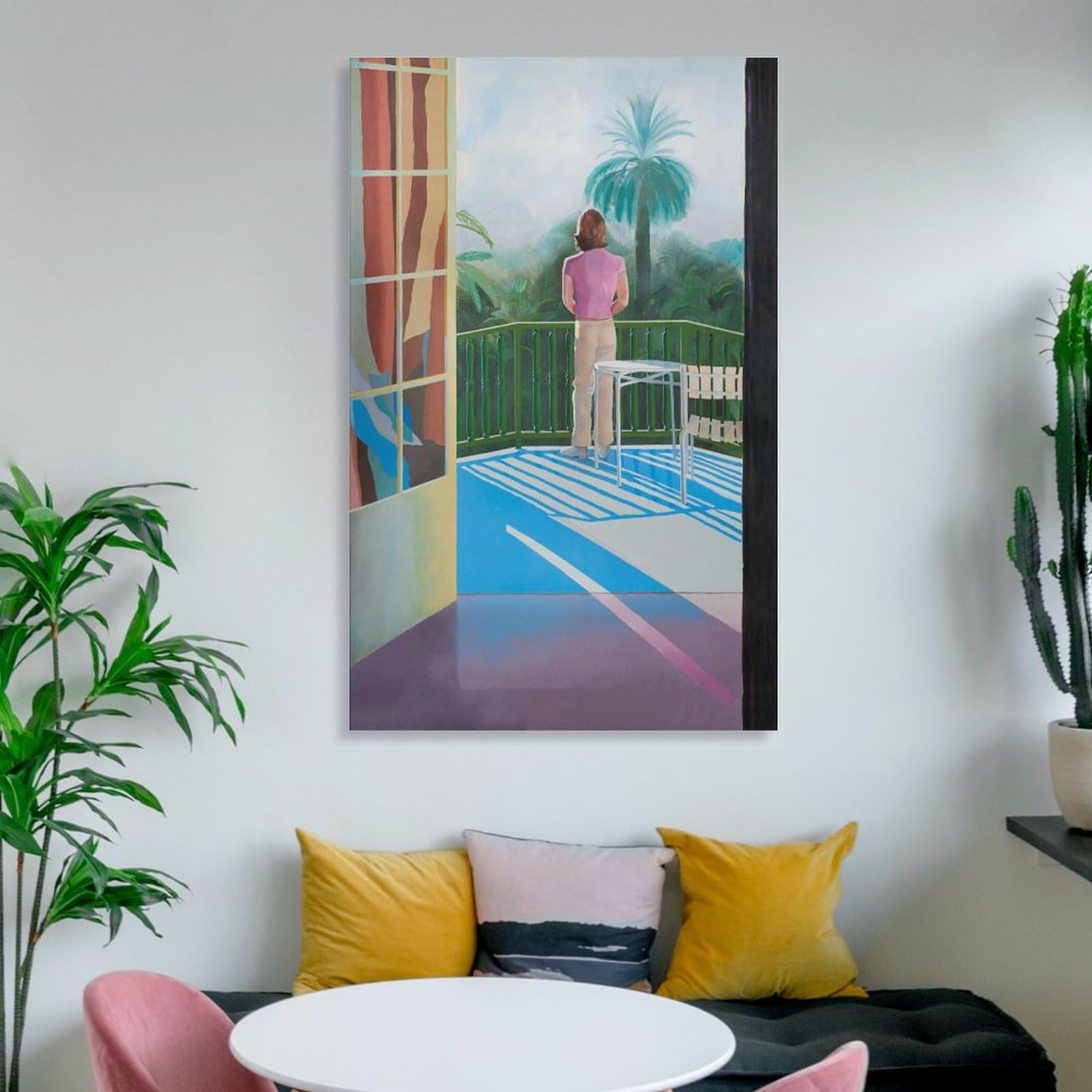 Amazon.co.jp: David Hockneyデイヴィッド・ホックニー絵画 花ポスター