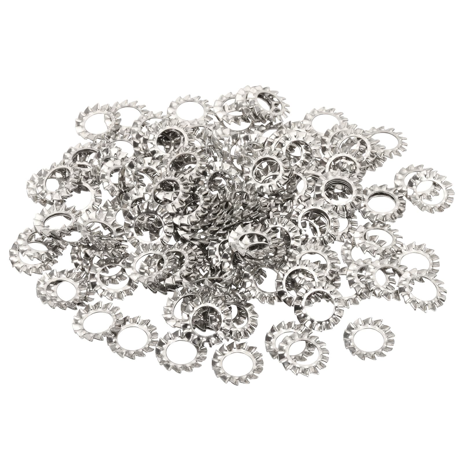 PATIKIL M8 External Tooth Lock Washers