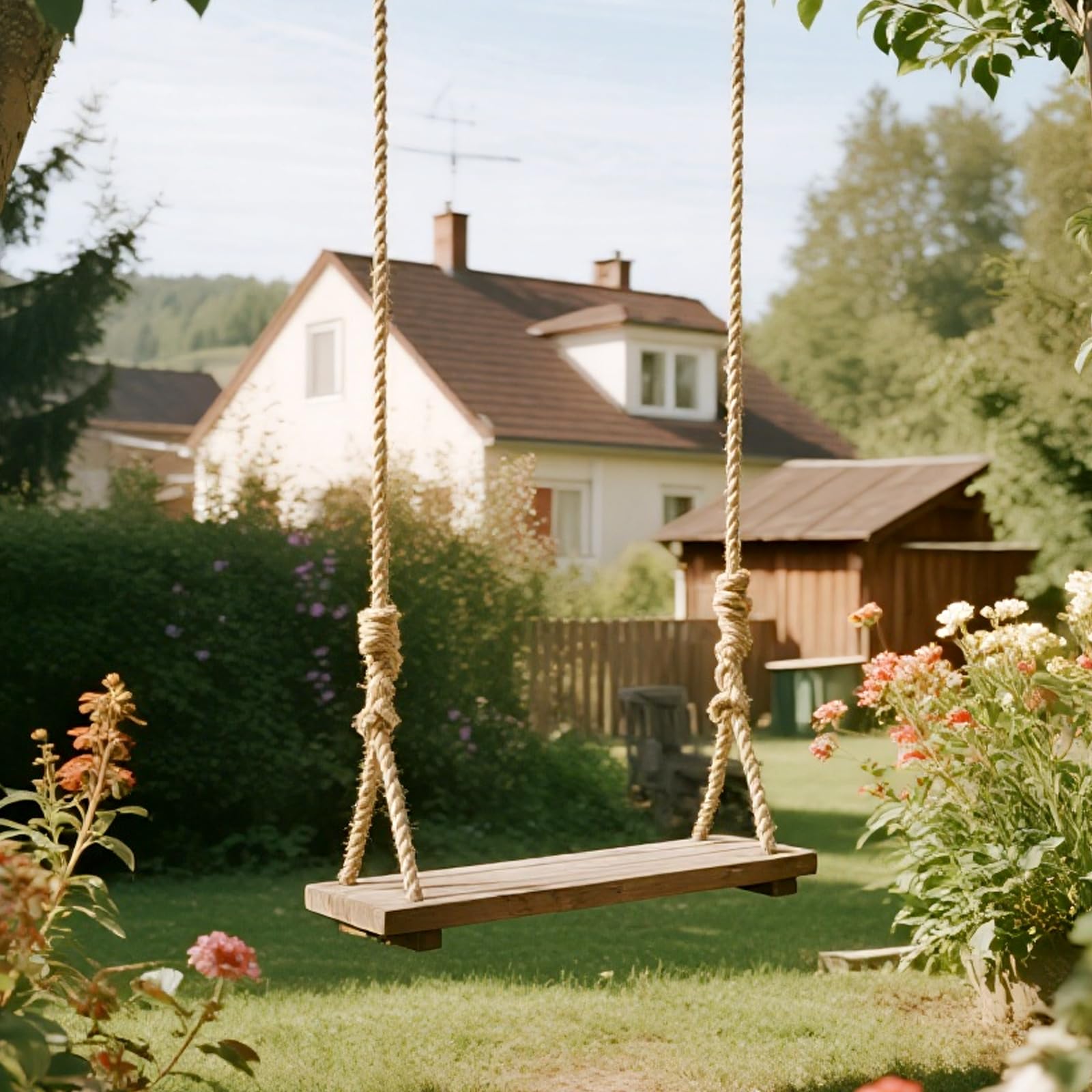 Naturalna lina jutowa 10 mm, 50 m, gruba lina konopna, lina ogrodowa do rzemiosła, na kemping, florystykę, DIY, wiązki, drapak, wiązki