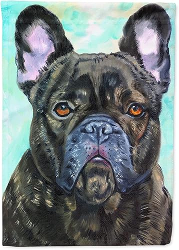 Caroline's Treasures 7380CHF - Bandera de Bulldog francés Lookin at You House para porche, grande, para porche, decoración exterior para patio, arte