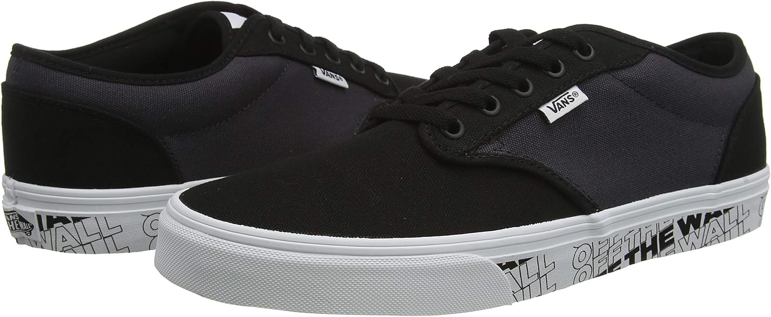 Vans Men's Atwood Suede/Canvas Sneaker 7 6.5 Multicolour Otw Black White Lrn