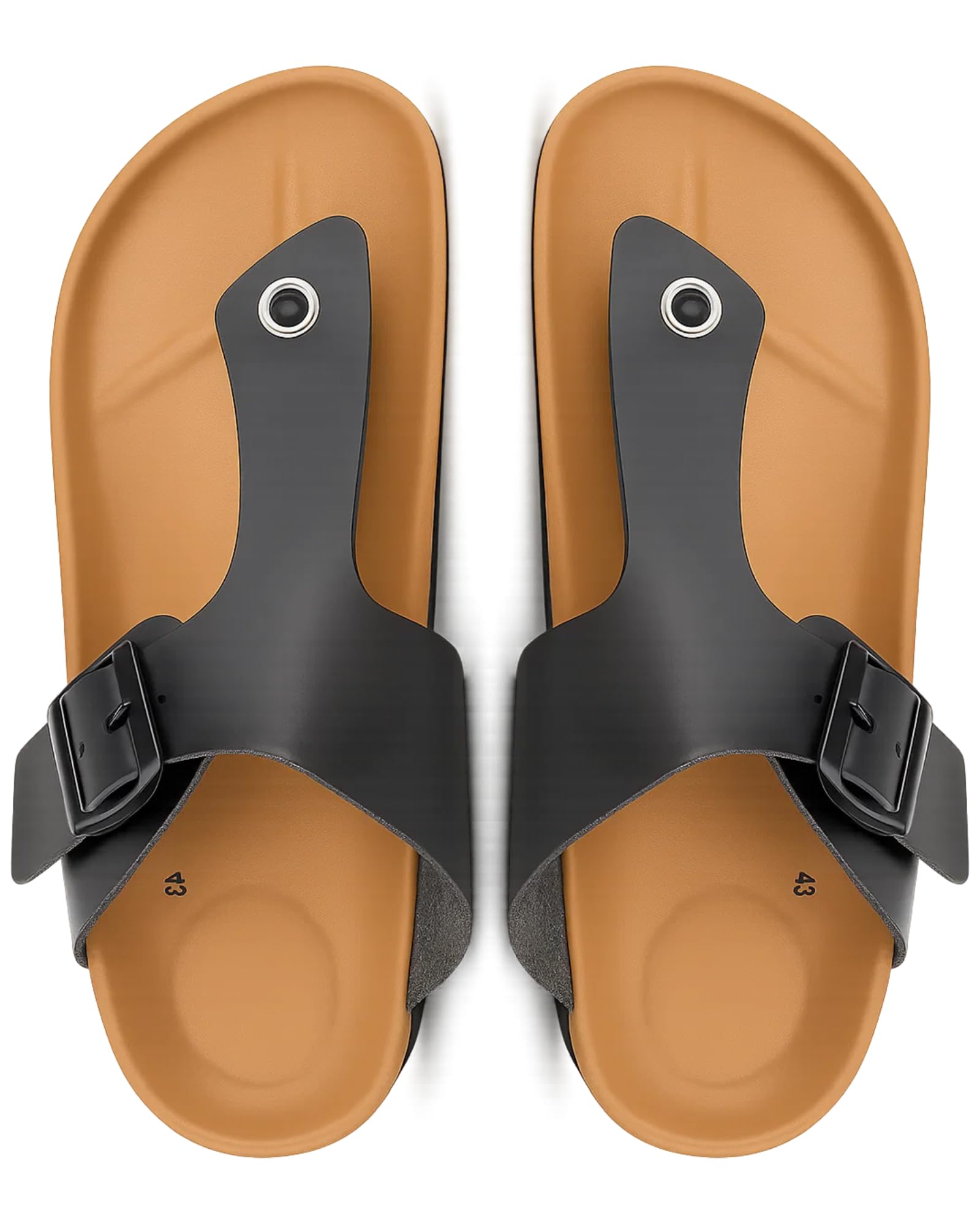 Men's Original Cork Sandals Soft Comfortable Orthopedic Doctor Joy Slipper and Flip Flops for Home Daily Use-image-12