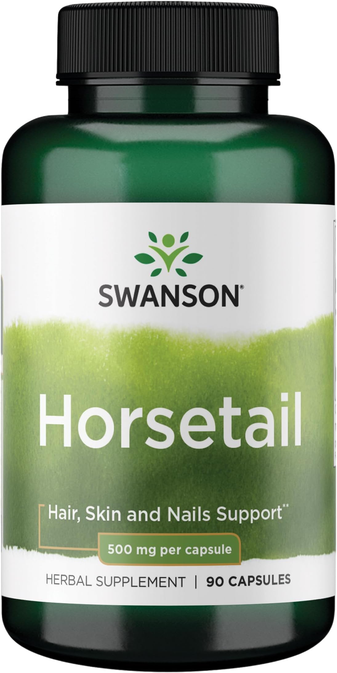 Swanson Horsetail (Natural Silica) (500mg, 90 Capsules)