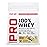 GNC Pro Performance 100% Whey Protein Powder 2.0, Fast Absorbing for Muscle Strength and Recovery, Vanilla, 12 Servings