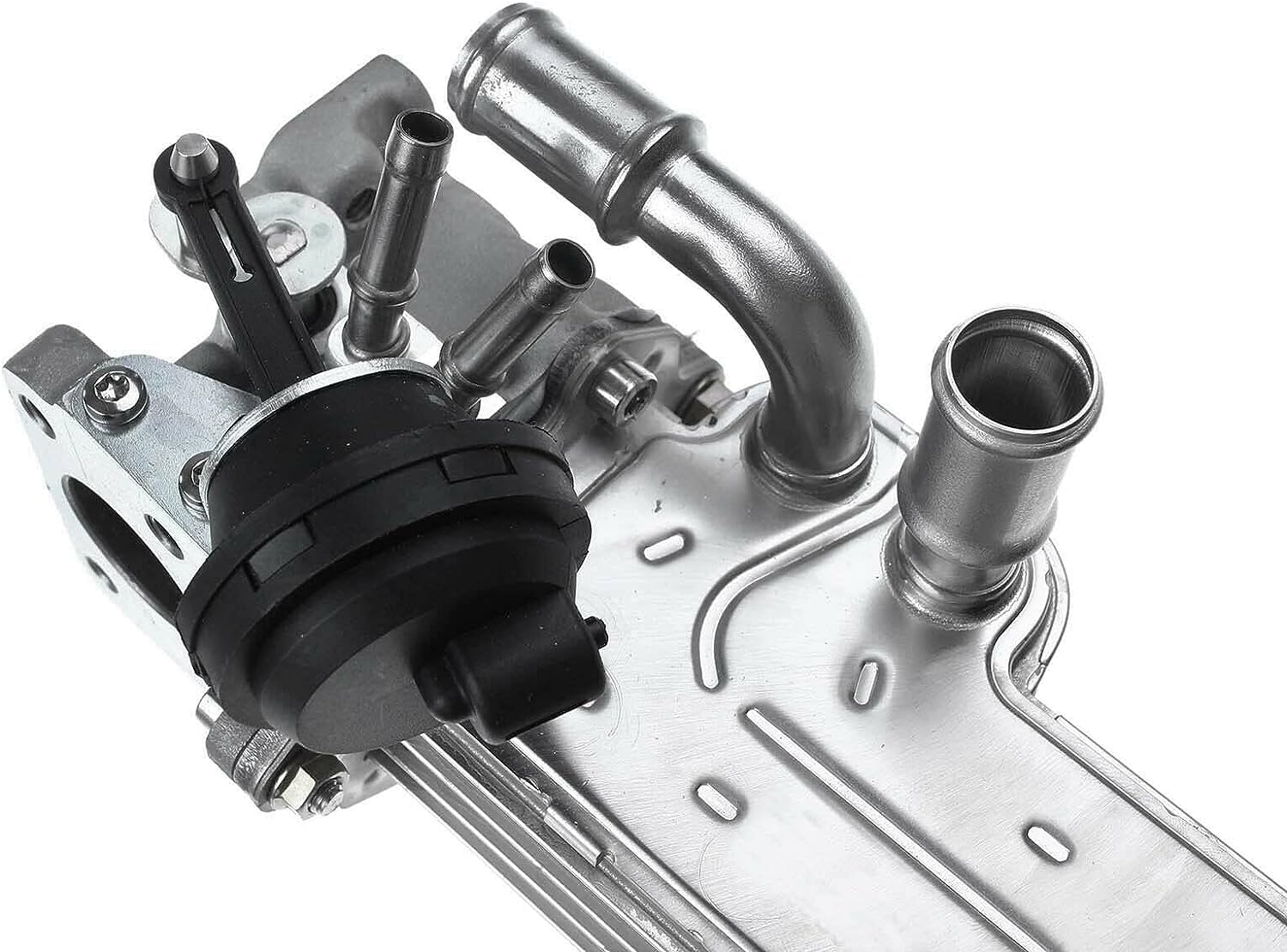 Enfriador EGR con juntas 03G131512L Compatible con Aud1 Se-at Sk0da V-W 2.0 TDI 03G131513J 03G131513D Recirculación de gases de escape de la válvula EGR