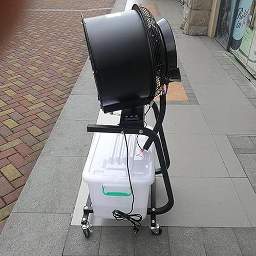 Miniatura 4 de GRFIT Ventilador eléctrico industrial de los ventiladores FEIFEI 230W de nebulización de la fan 46L del espray de enfriamiento rango del agua