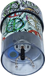 Gesponserte Anzeige – Elektrischer Grinder, Kräutermühle nach Hammermühlenprinzip, Kette mit Kugeln, auch für feuchte Kräu...