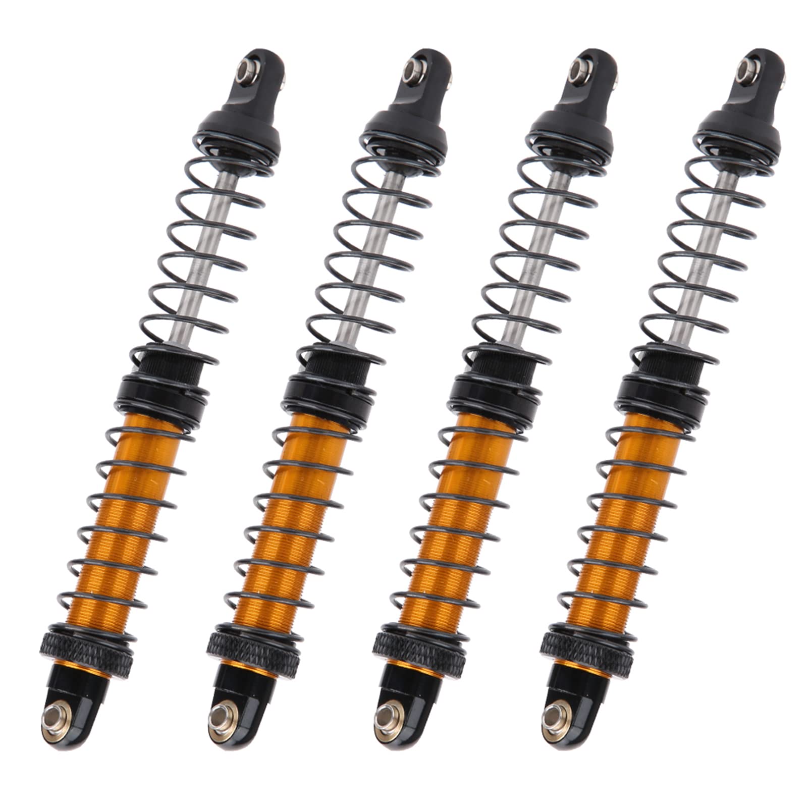 Yctze 80mm Oil Suspension Shock Struts Damper Accessory for CC01 RC Car Model, Oil-Filled RC Car Shocks Absorber, 1/10 70mm RC Shocks, Ideal for RC Car Suspension (110mm)