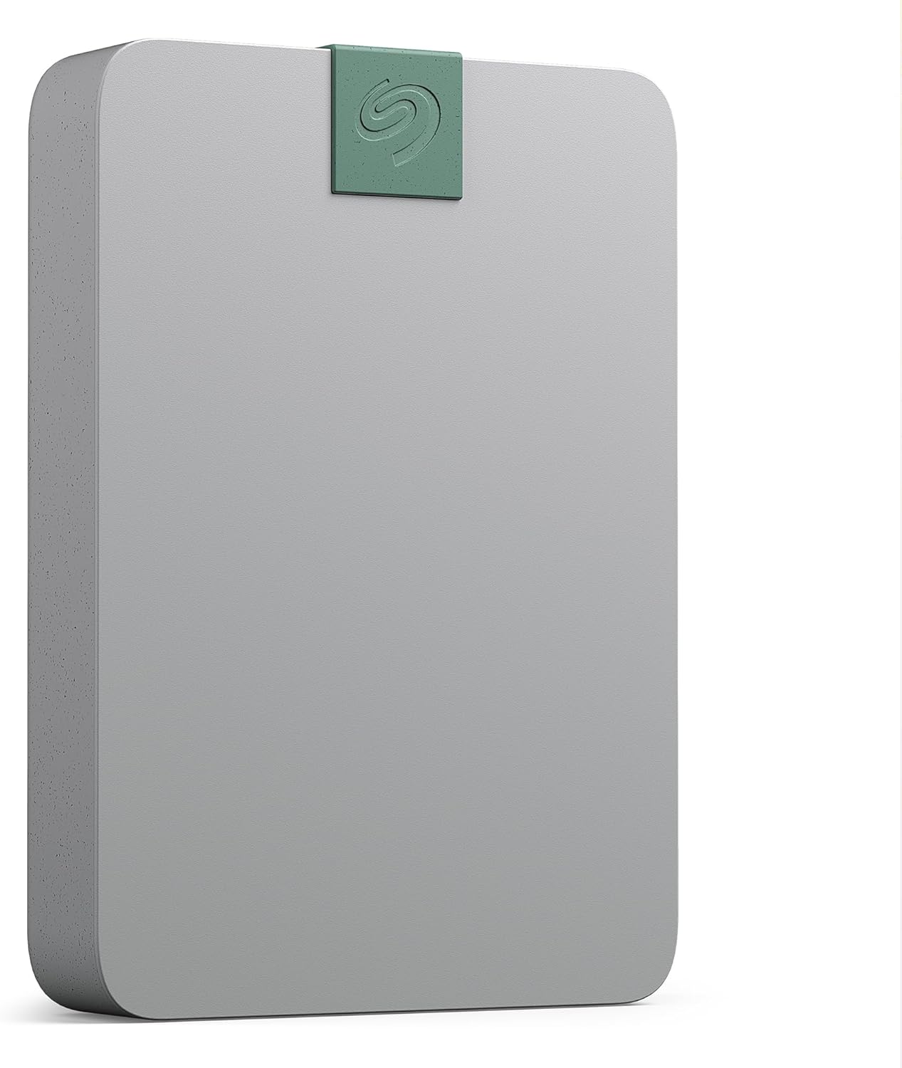 Seagate Ultra Touch HDD, 5TB, External HDD, Pebble Gray, Post-Consumer Recycled Material, USB-C Compatibility with PC, Mac& Chromebook, Rescue Services (STMA5000400)