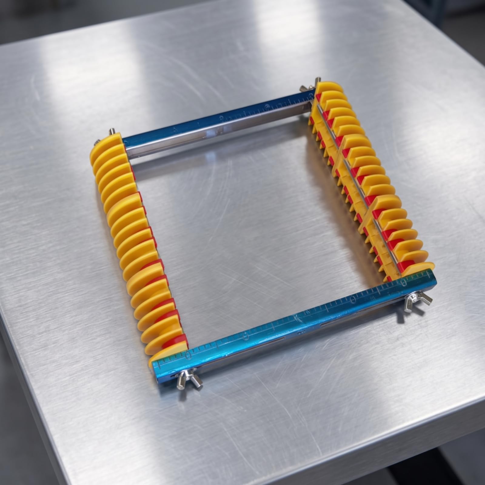 MERIGLARE Spulenwickelkopf mit 18 Schlitzen Motorspulenwickelform stabil Spulenwickelform für Elektromotorenbauer, Handwerker, Spulenwicklung, C