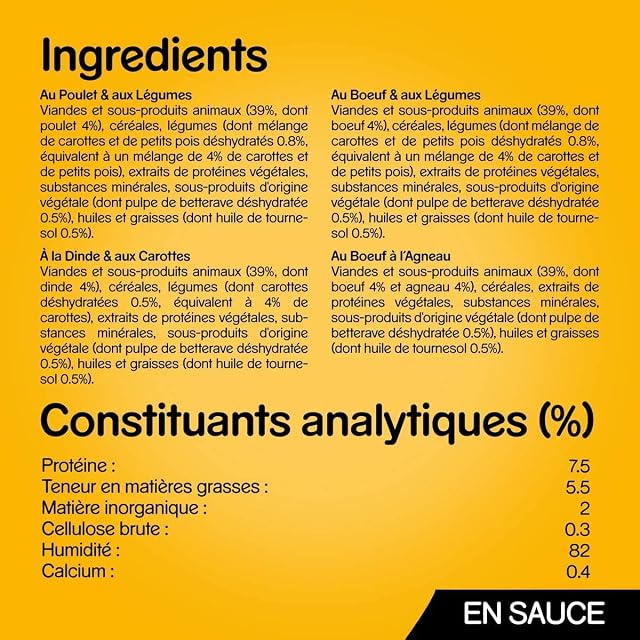 Foto 4 de 6 de Pedigree Vital Protection - Sachets fraîcheur pour Chien Adulte aux 4 saveurs en Sauce, 48 sachets repas…