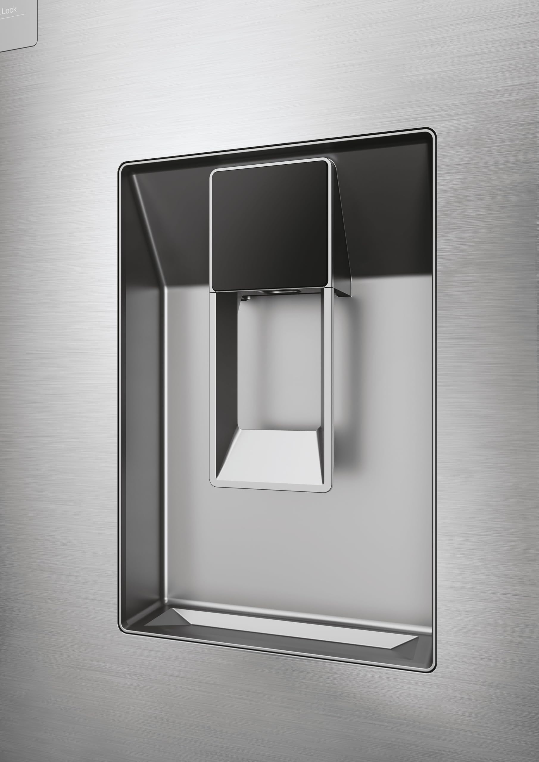 Haier CUBE 83 SERIE 5 HCW58F18EHMP Frigorifero Frigorifero/Total No Frost/Smart Hon-App/Dispenser Acqua & Macchina per cubetti di ghiaccio/ABT Pro/HumidityZone/MySwitchZone/Acciaio inossidabile
