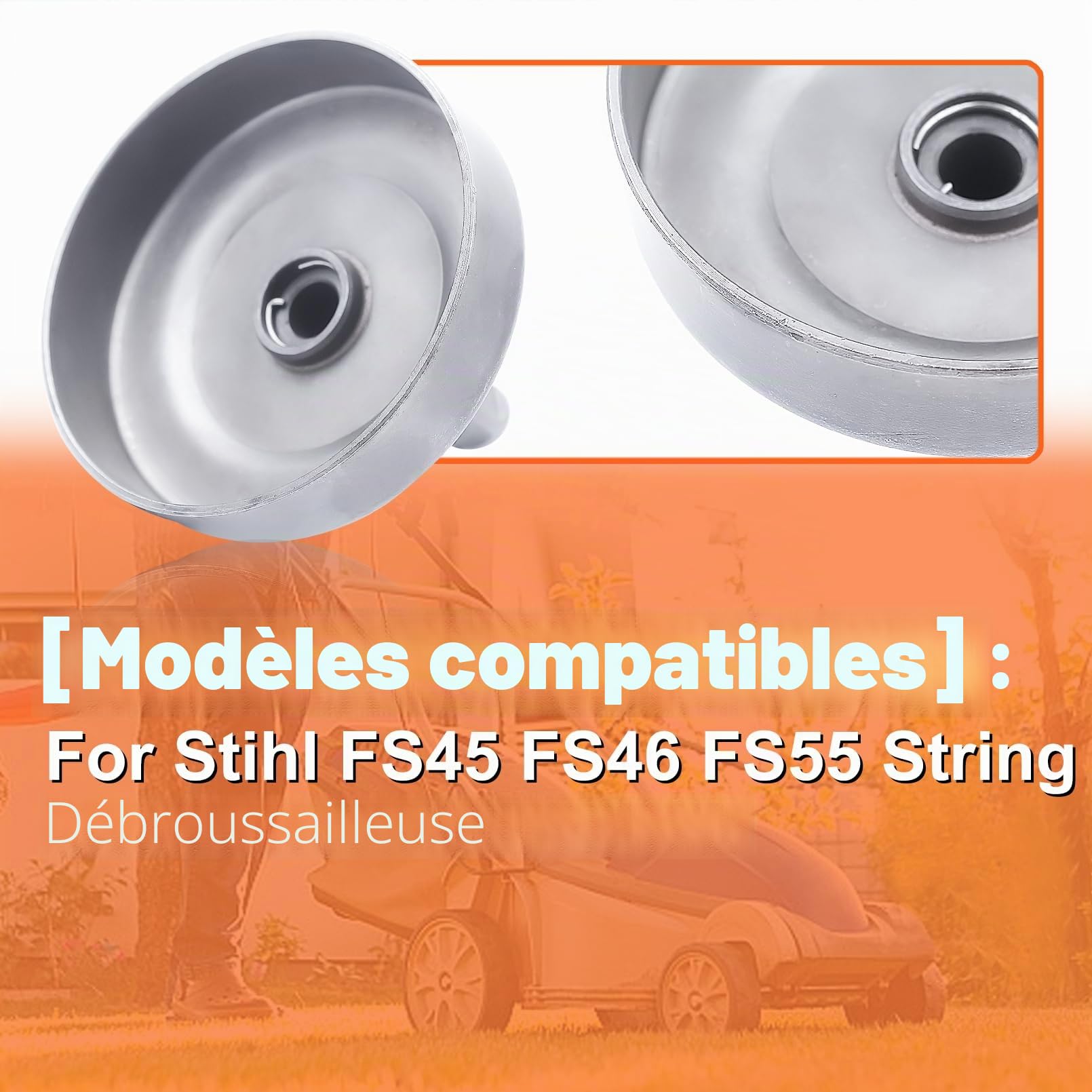 Kit de couverture pour tambour d'embrayage Stihl FS56RC FC56C FS70R HT56 KM56RC FS55T FS70C HT56C MM55 Pièces de rechange